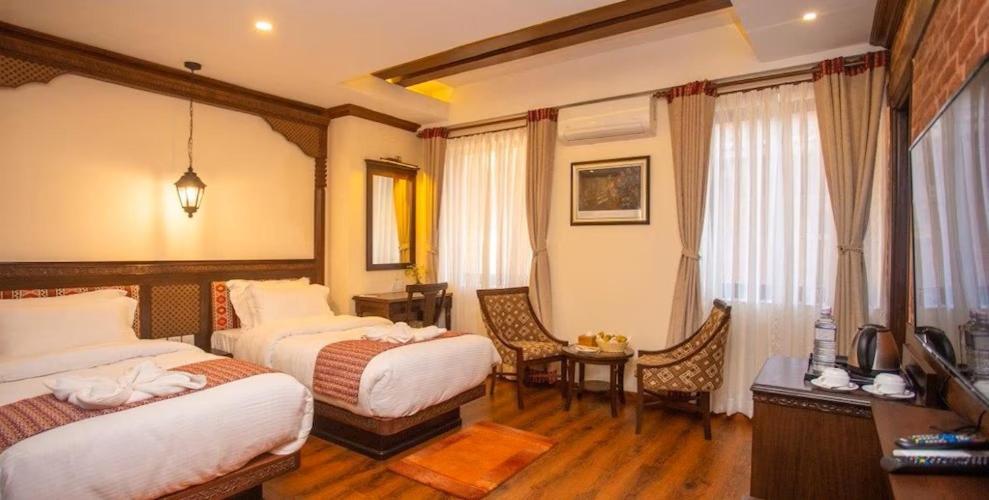 Pashupati Boutique Hotel & Spa Catmandu Exterior foto