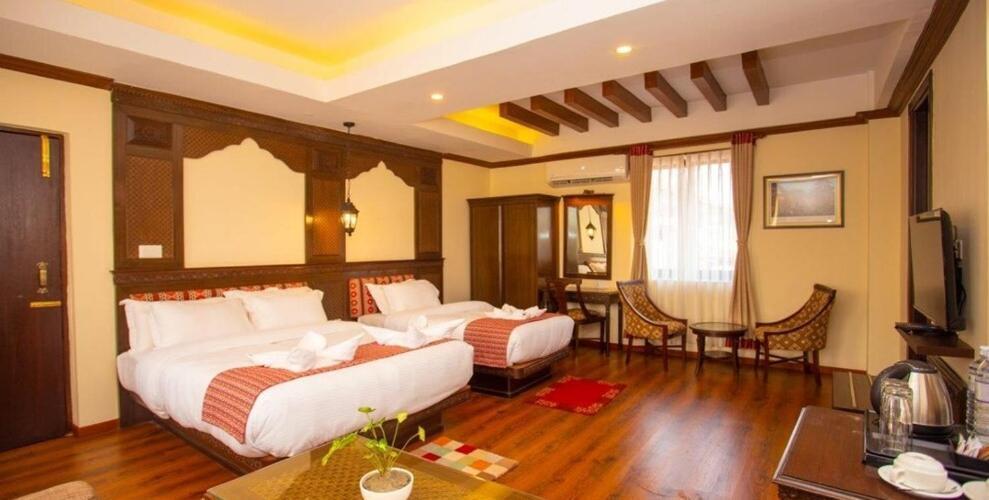 Pashupati Boutique Hotel & Spa Catmandu Exterior foto