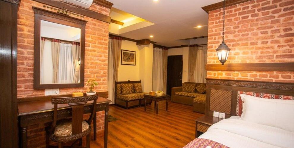 Pashupati Boutique Hotel & Spa Catmandu Exterior foto